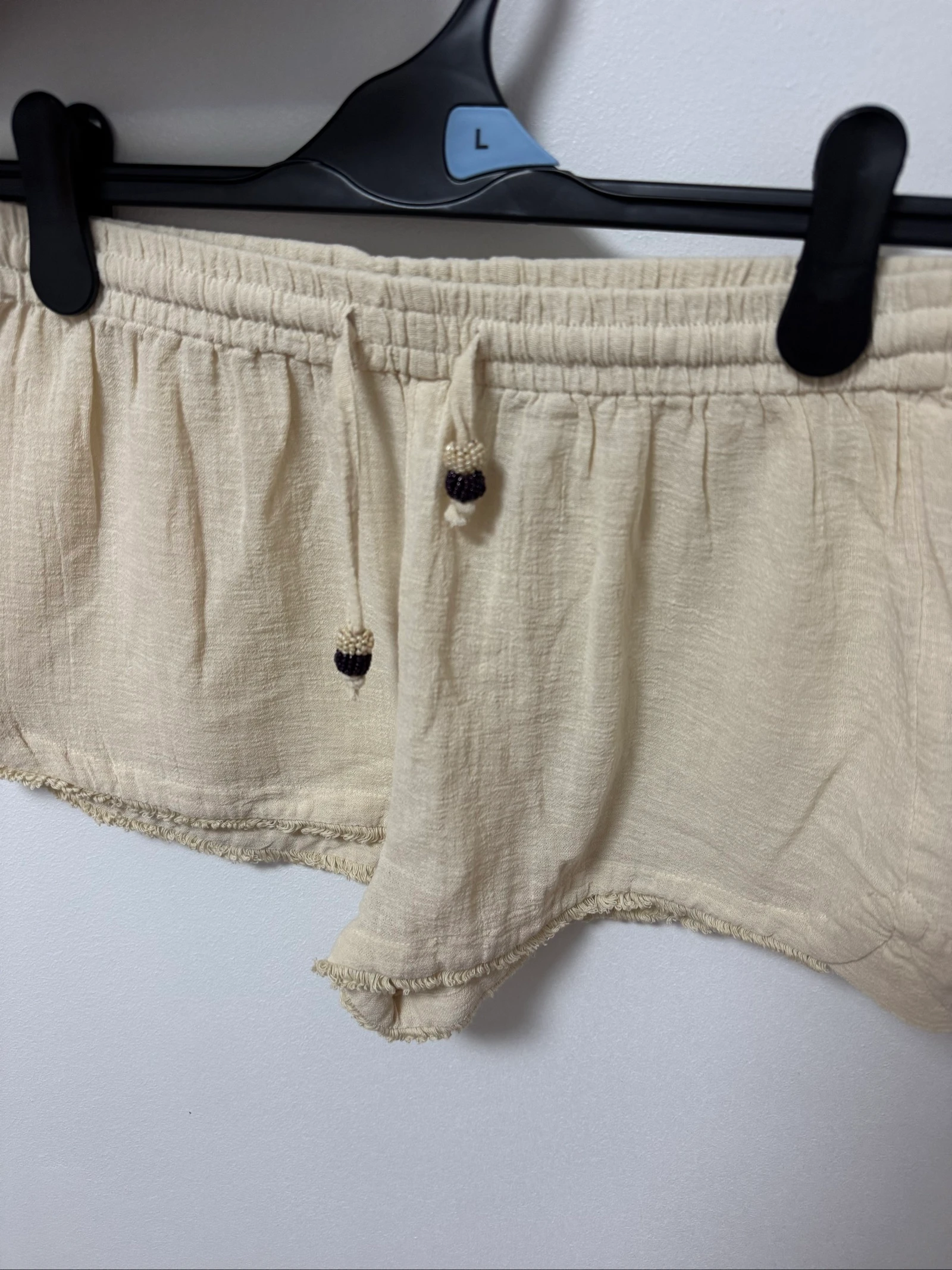 Beige linnen short – photo 4